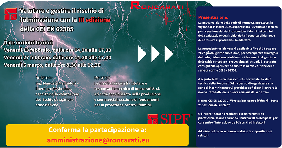 Valutare e gestire il rischio di fulminazione con la III edizione della CEI EN 62305 prova